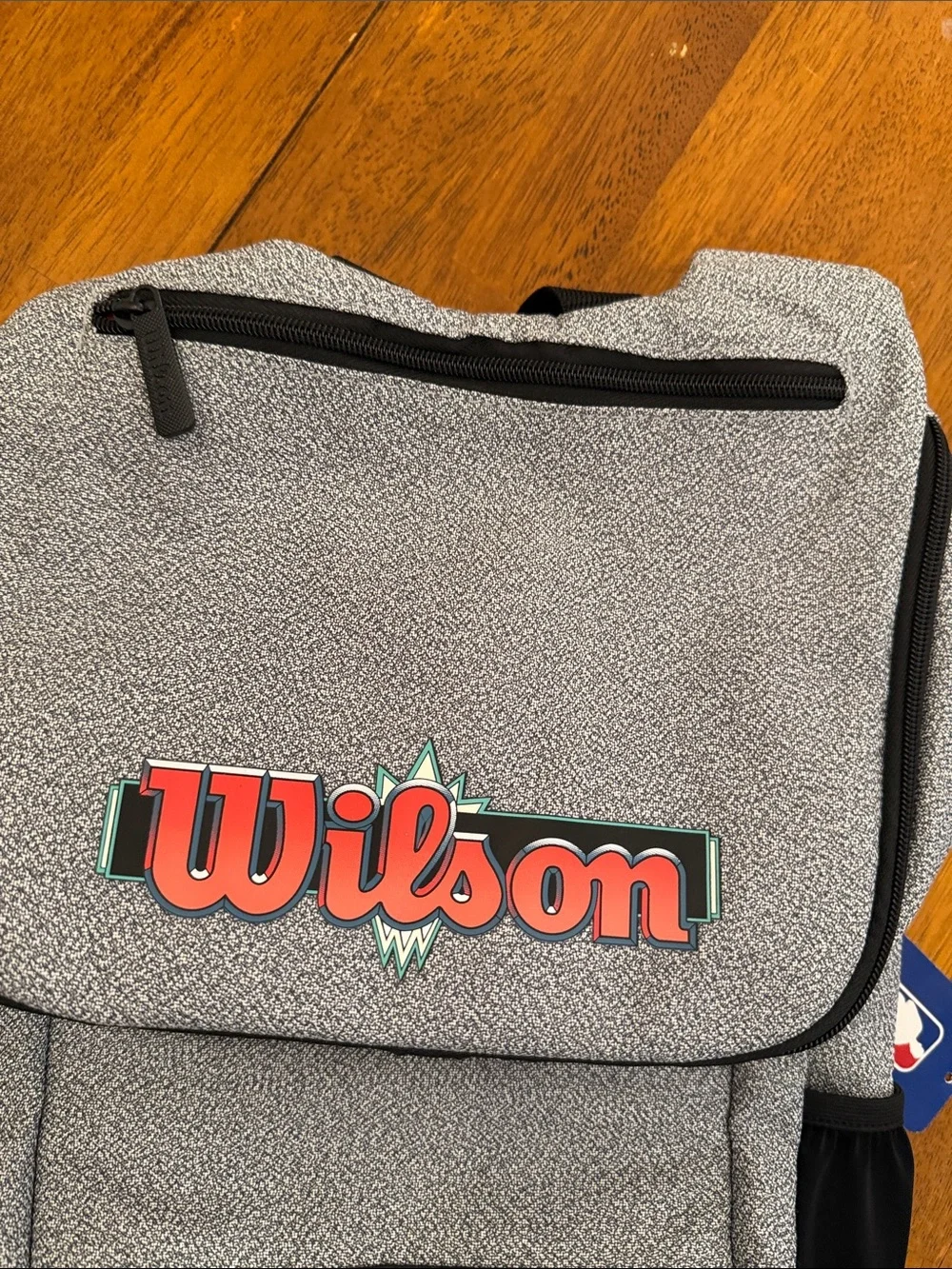 Wilson Gray and Black NBA Jam Backpack